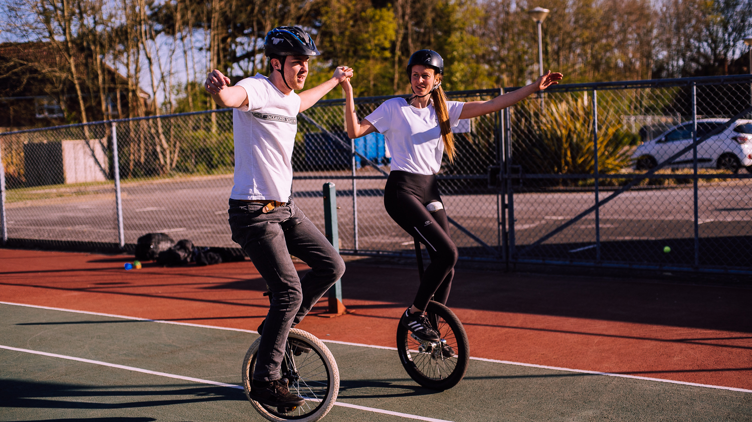 Unicycling Skills 1: Learn to ride